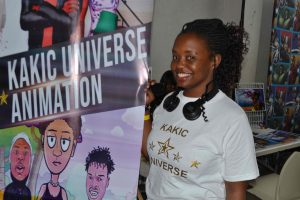 Michelle Maphosa and the Kakic Banner