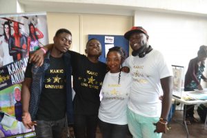 Kakic Universe Team Pose for a picture at Comexposed