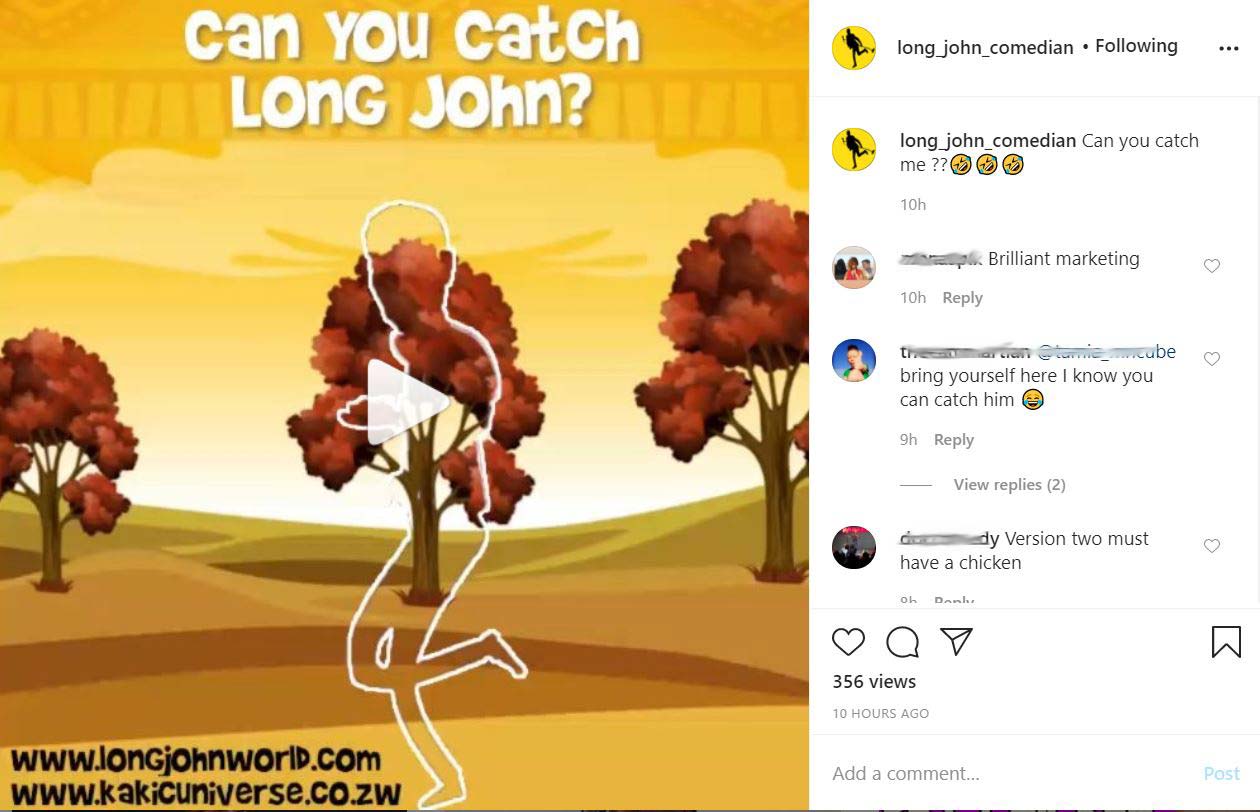 long john the comedian | Zimbabwe Animation | Kakic Universe